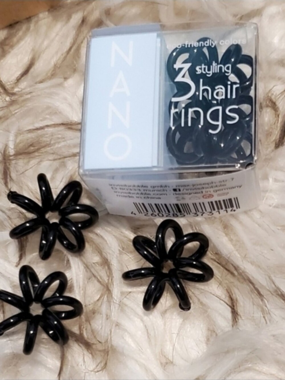 3 Packs Of Nano Hair Ties - Picture 2 of 3